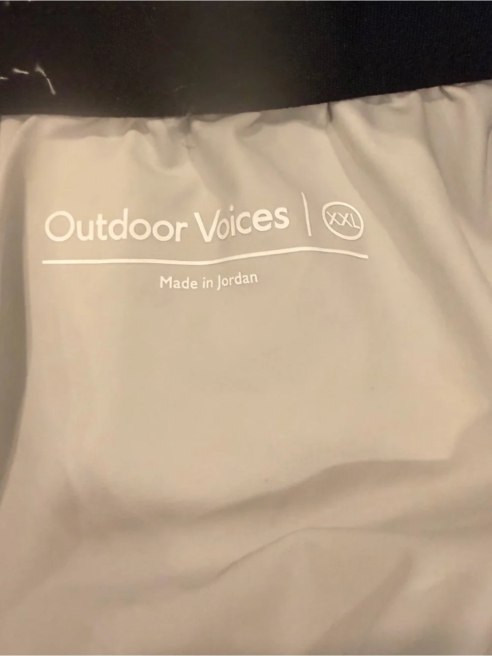 Outdoor Voices Men’s Relay Shorts XXL Gray 7” Inseam NWT Zip Pocket